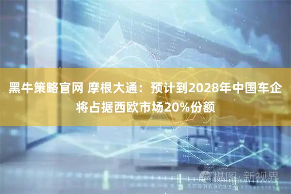 黑牛策略官网 摩根大通：预计到2028年中国车企将占据西欧市场20%份额